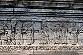 Candi Panataran - Main Temple. Krishnayana reliefs. 